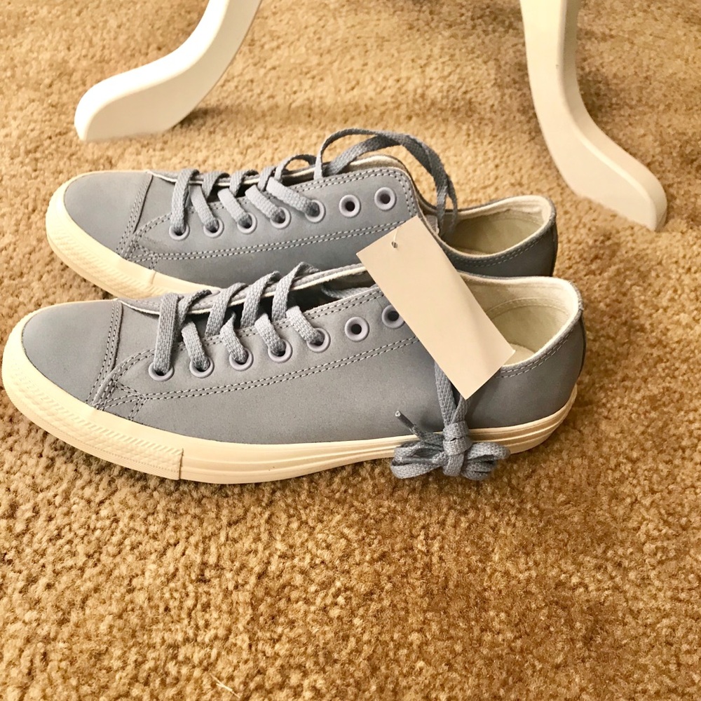 Gray Glacier Grey/driftwood All Star Leather - Picture 4 of 8